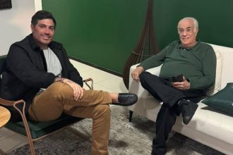 Luciano Vieira (à esquerda) e Antonio Carlos Rodrigues, do PL de São Paulo, um dos melhores amigos do ministro do STF Alexandre de Moraes: deputado bem relacionado
