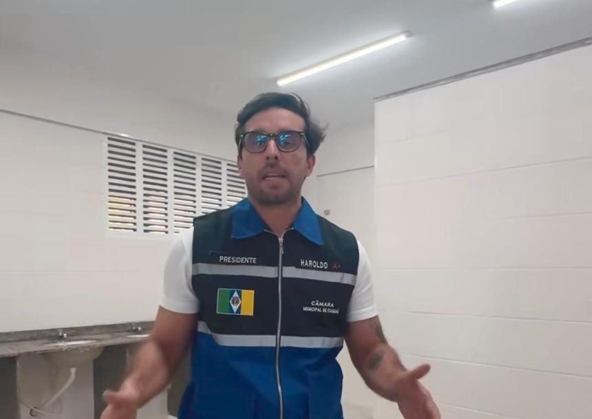 Feitiço contra o feiticeiro: Itaguaí tem ação contra terceiro mandato de... Haroldinho, presidente da Câmara