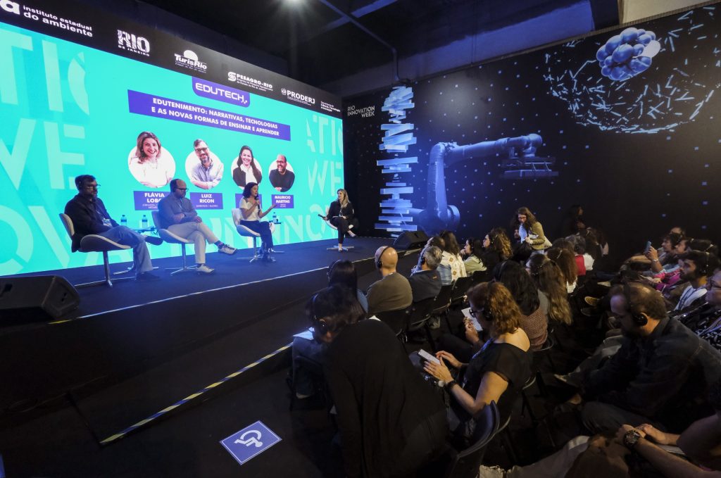 MultiRio apresenta painel sobre edutenimento no Rio Innovation Week 2025