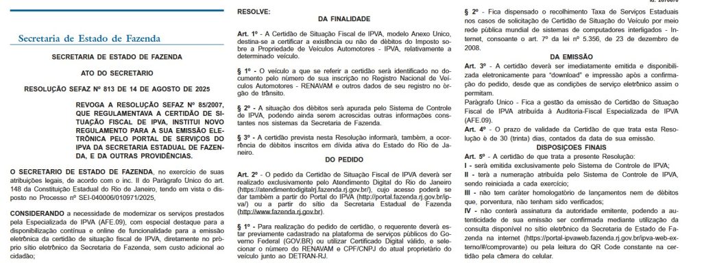 Motoristas que aderiram ao 'IPVA em Dia' já podem rodar sem risco de reboque 62 WhatsApp Image 2025 08 18 at 12.13.33