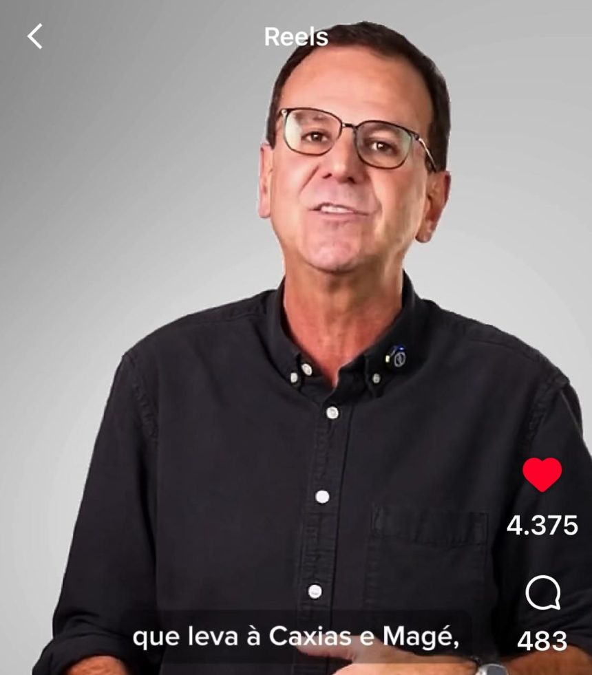 O prefeito Eduardo Paes anuncia, nas redes sociais, a construção do Terminal Metropolitano Missões, o segundo de integração do BRT com a Baixada Fluminense e que vai beneficiar passageiros de Duque de Caxias e Magé