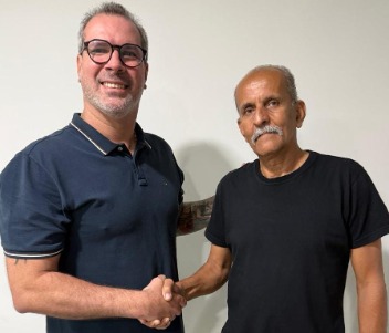 Professor Anderson Muriçoca e seu vice, Jozemar Corrêa, conhecido como Dão: a chapa puro-sangue do PRD na disputa pela Prefeitura de Três Rios