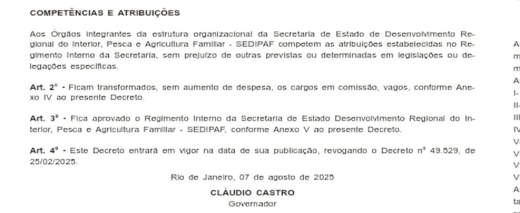 Estado transforma dois cargos em 32 para encorpar secretaria de Desenvolvimento Regional 63 WhatsApp Image 2025 08 25 at 08.50.17