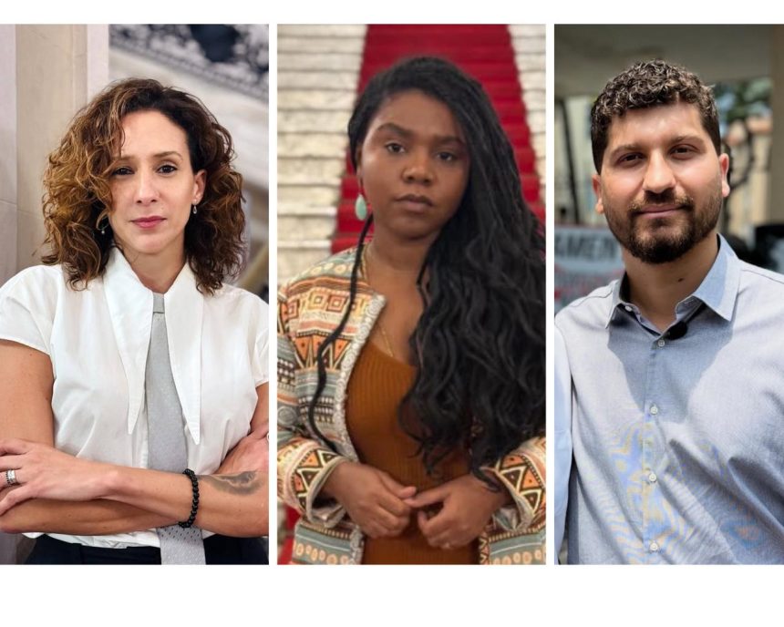 Monica Benício, Thaís Ferreira e William Siri, os três pré-candidatos do PSOL à sucessão de Cláudio Castro já estão se estranhando, a praticamente um ano da campanha eleitoral