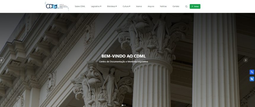 Alerj lança site do novo Centro de Documentação e Memória Legislativa