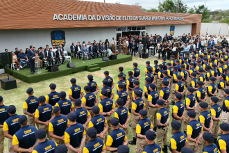 Prefeitura inaugura academia de formação da divisão armada da Guarda com 282 agentes