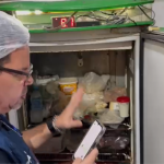 Restaurantes com baratas e 60 kg de alimentos estragados são interditados em Vila Isabel