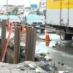 Obra emergencial afeta o trânsito da Avenida Brasil nesta segunda-feira