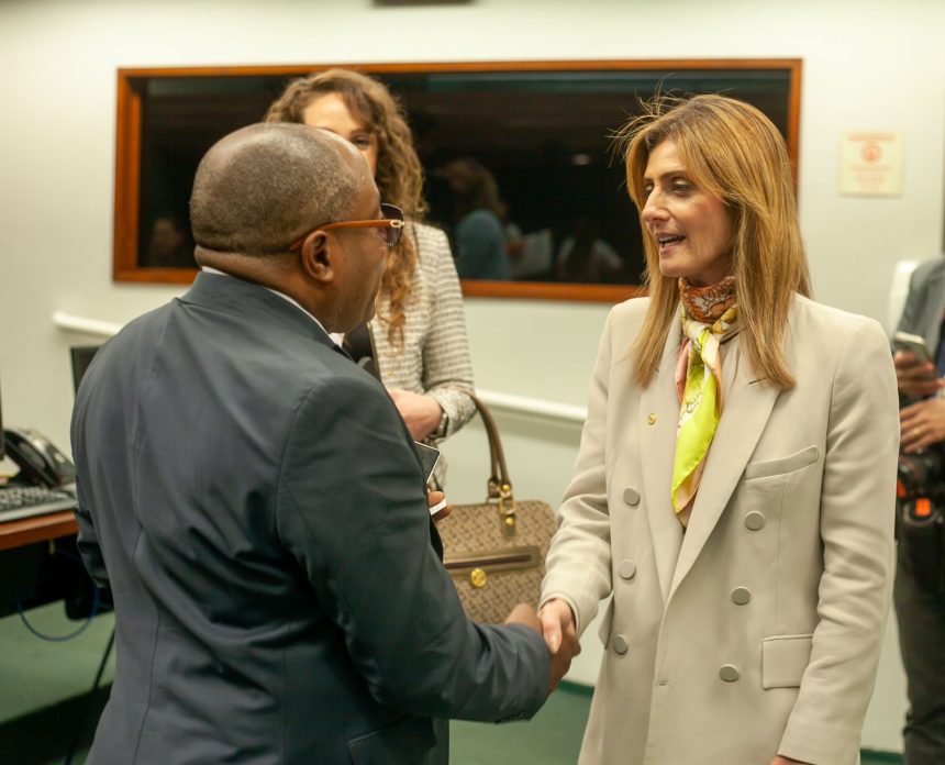 Deputada Célia Jordão representa o estado na Frente Parlamentar do Brics, em Brasília