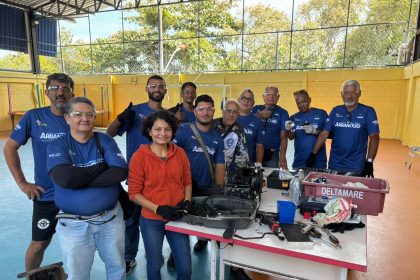 Curso gratuito capacita pescadores de Maricá em manutenção de motores de embarcação