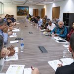 O colégio de líderes da Alerj: reunião estabelece o calendário de votação dos projetos enviados pelo governador Cláudio Castro (PL)