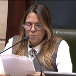 Tânia Bastos (Republicanos) comanda a sessão que derrubou cinco vetos, mas manteve, para os idosos, a obrigatoriedade de apresentação do cartão Jaé nos transportes municipais
