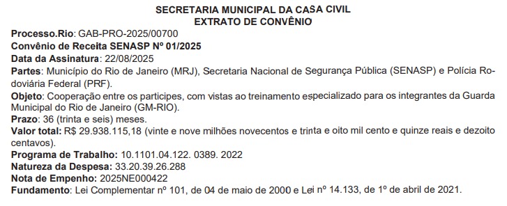 Guarda armada: prefeitura assina convênio de R$ 30 milhões para treinar agentes — investimentos já somam mais de R$ 60 milhões 62 WhatsApp Image 2025 09 03 at 18.10.39
