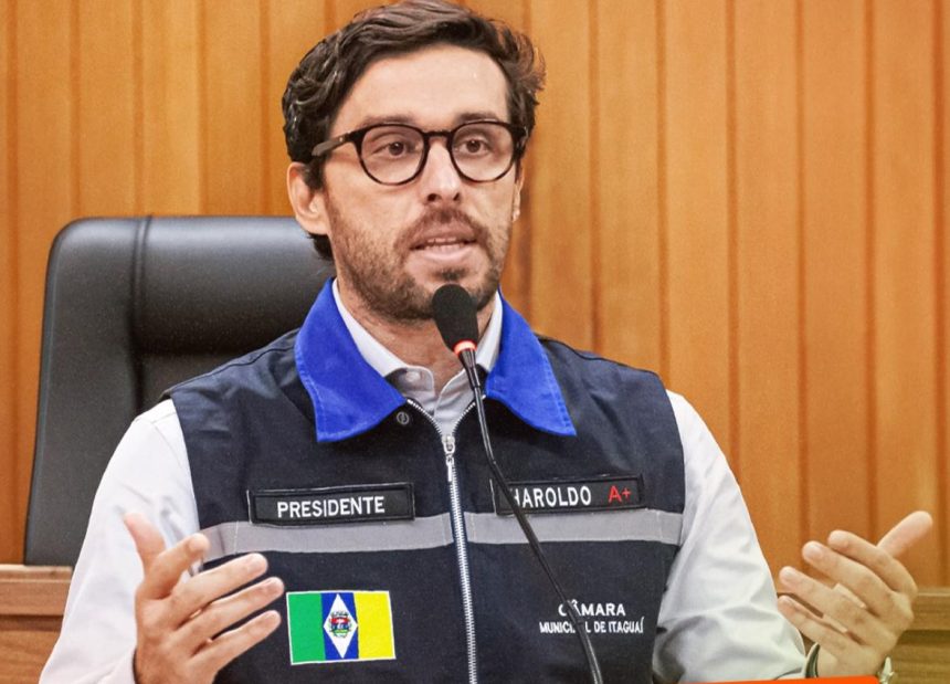 Haroldinho fica: Justiça decide que não há provas de que o pedetista esteja em seu terceiro mandato na presidência da Câmara de Vereadores de Itaguaí e nega liminar para tirá-lo do cargo