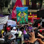 A deputada federal Benedita da Silva (PT) discursa no Grito dos Excluídos: a esquerda pede a prisão de Bolsonaro e diz não à anistia
