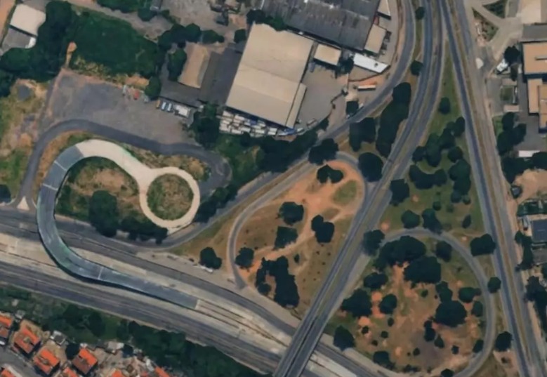 A localização do Terminal Missões, que vai integrar o BRT a Caxias e Magé – Foto: Reprodução
