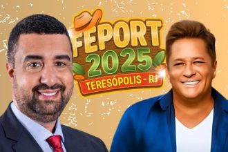 O prefeito de Teresópolis, Leonardo Vasconcellos, comemora, nas redes sociais, a liberação do show de Leonardo pela Justiça