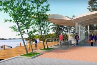 Estação das barcas que ligarão a Barra da Tijuca a Jacarepaguá: contrato para o transporte aquaviário na região foi assinado nesta quarta-feira
