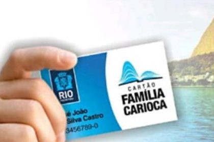 O Cartão Família Carioca: programa da Prefeitura do Rio vem sendo esvaziado ano a ano: para 2026, a previsão do Plano Plurianual é de 4.453 famílias a menos