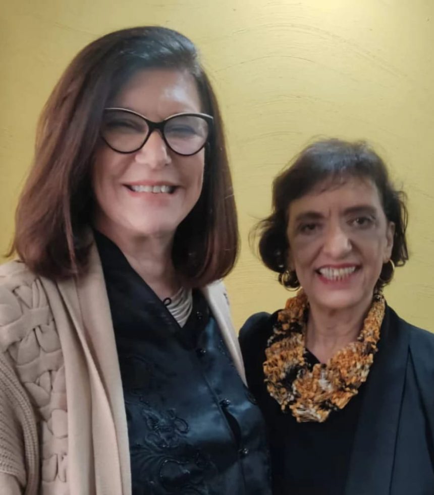 A presidente da Petrobras, Magda Chambriard, e a presidente da Associação Brasileira de Engenheiras e Arquitetas, Iara Nagle: "Dia Internacional da Mulher na Engenharia: o que comemorar?" é o tema de workshop gratuito no Clube de Engenharia
