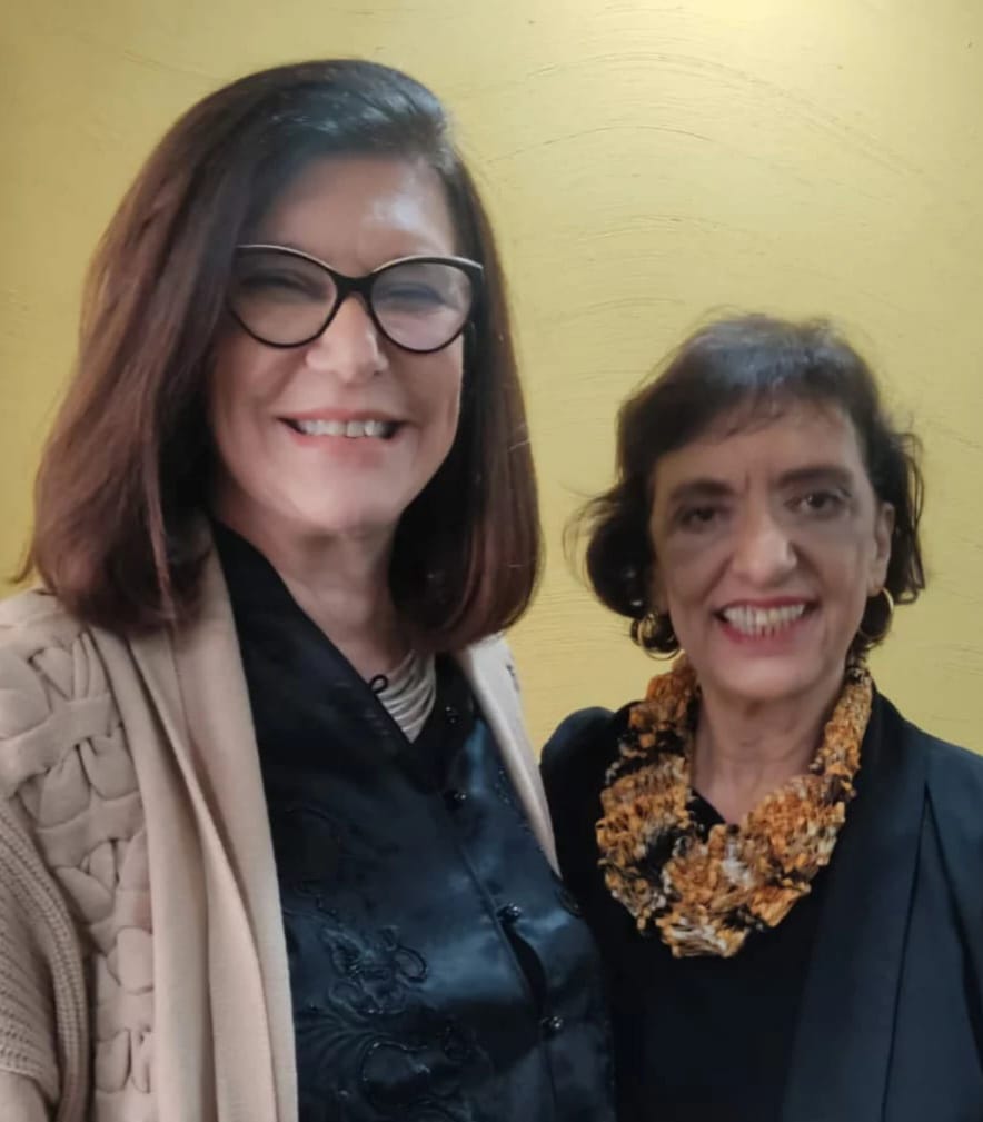 A presidente da Petrobras, Magda Chambriard, e a presidente da Associação Brasileira de Engenheiras e Arquitetas, Iara Nagle: "Dia Internacional da Mulher na Engenharia: o que comemorar?" é o tema de workshop gratuito no Clube de Engenharia