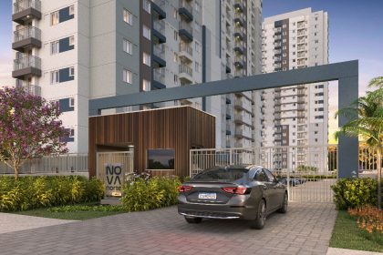 Zona Norte toda prosa: o Nova Norte Raízes, condomínio equipado com piscinas para adultos e crianças, salão de festas, espaço gourmet com churrasqueira, coworking, salão de jogos, academia, playground, pet place, bicicletário e horta comunitária, é a novidade em Irajá