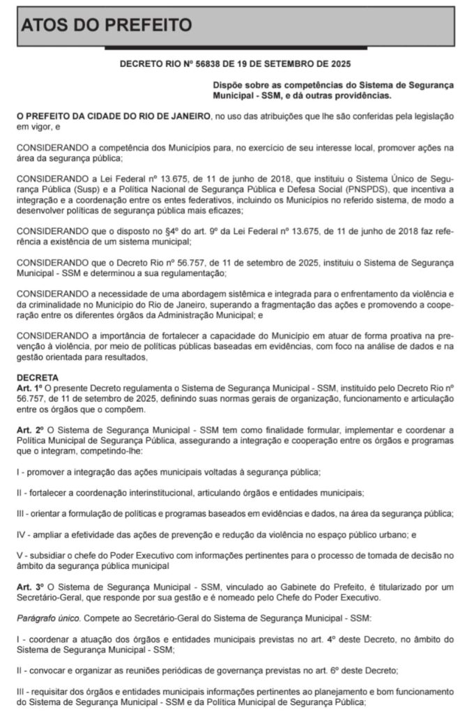 Valendo: Paes regulamenta o Sistema de Segurança Municipal 62 WhatsApp Image 2025 09 22 at 06.34.29