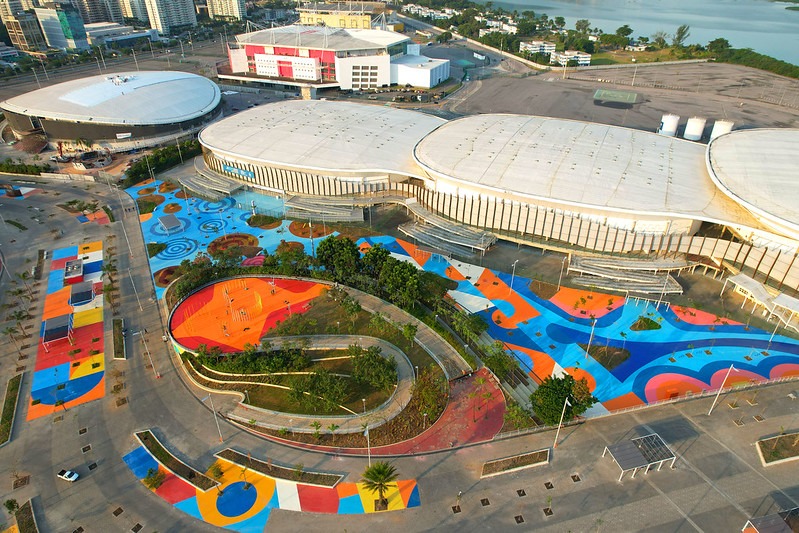 Imagem aérea das arenas: Prefeitura do Rio vai promover, na próxima sexta-feira (03), das 10h às 12h, uma audiência pública sobre a concessão