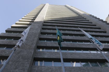 A Sede da Assembleia Legislativa, Edifício Lúcio Costa, na Rua da Ajuda, Centro do Rio de Janeiro