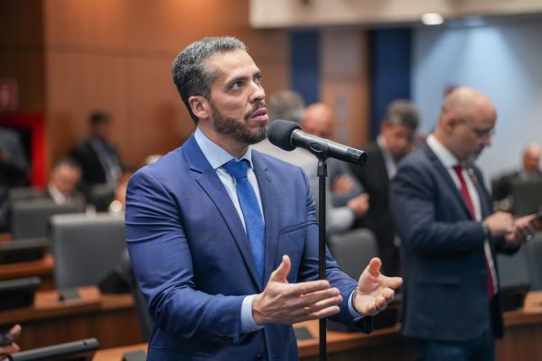 O deputado estadual Rodrigo Amorim (União Brasil)