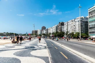Cariocas podem aproveitar o primeiro final de semana da primavera com ceu azul, sem chuvas - Foto: Reprodução Internet
