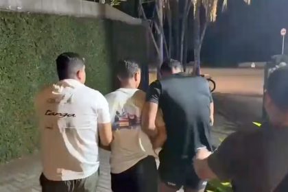 Responsáveis pela falsa central de banca vieram de SP e estavam escondidos em condomínio de luxo no Rio - Foto: Polícia Civil
