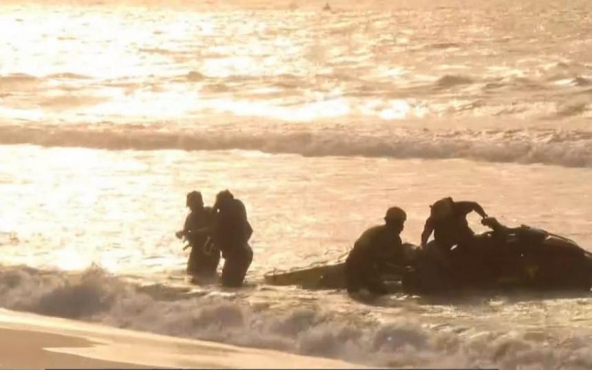 Quase 50 praticantes de stand up paddle são arrastados por ventania em Copacabana