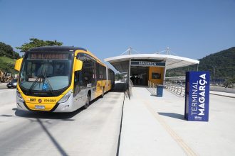 Comissão de transporte da Câmara quer debater a substituição de todo o sistema BRT pelo VLT, que já opera no Centro do Rio – Foto: Divulgação/Prefeitura