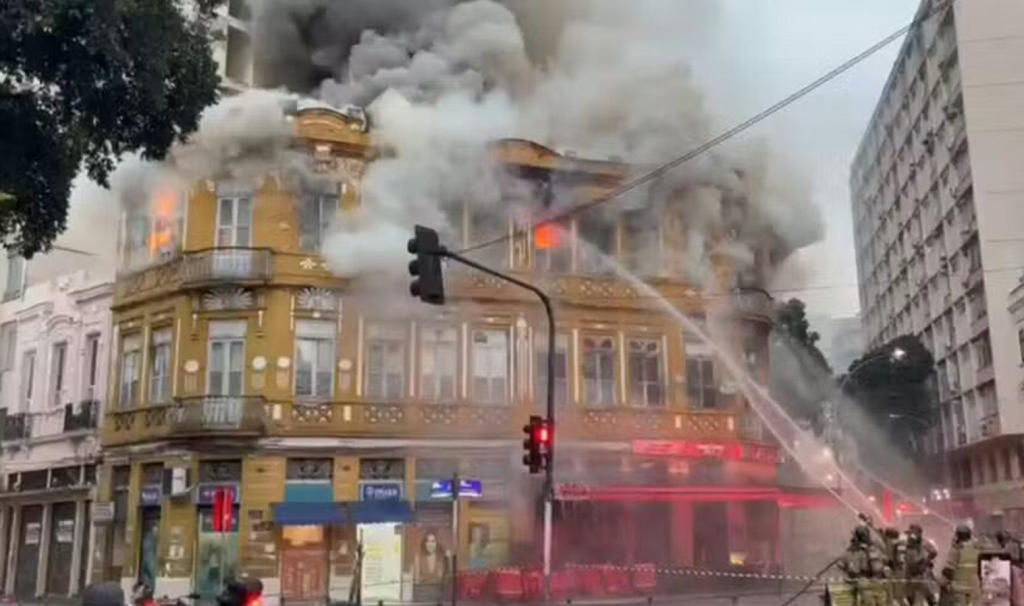 Dias de luto e de perdas no Centro do Rio de Janeiro