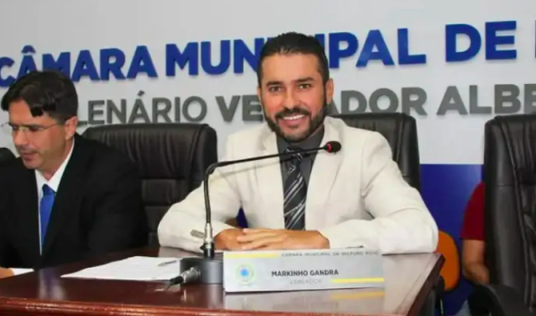 STF nega recurso de Markinho Gandra para derrubar liminar que o afastou do terceito mandato como presidente da Câmara de Belford Roxo