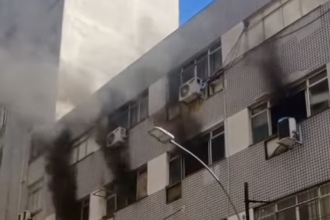 Incêndio no prédio do Centro de Estudos e Formação em Teatro Musical (Ceftem)