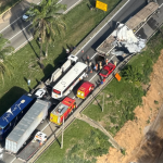 Engavetamento entre caminhões na Serra das Araras deixou um morto e 10km de congestionamento