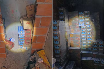 Roubo de cargas na Ceasa é alvo de operação policial na Zona Norte 80 Cargas roubadas na segunda-feira (20) foram encontradas durante operação desta sexta (24) - Foto: Reprodução/Polícia Civil