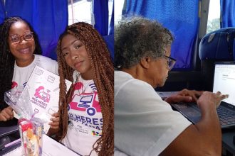 Ônibus-escola leva cursos gratuitos de capacitação para mulheres da Zona Oeste
