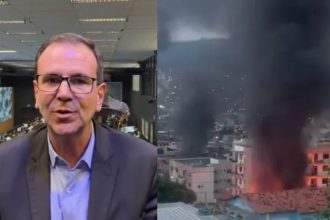 Paes comenta dia de violência no Rio e afirma que a cidade 'não vai ficar refém de grupos criminosos'