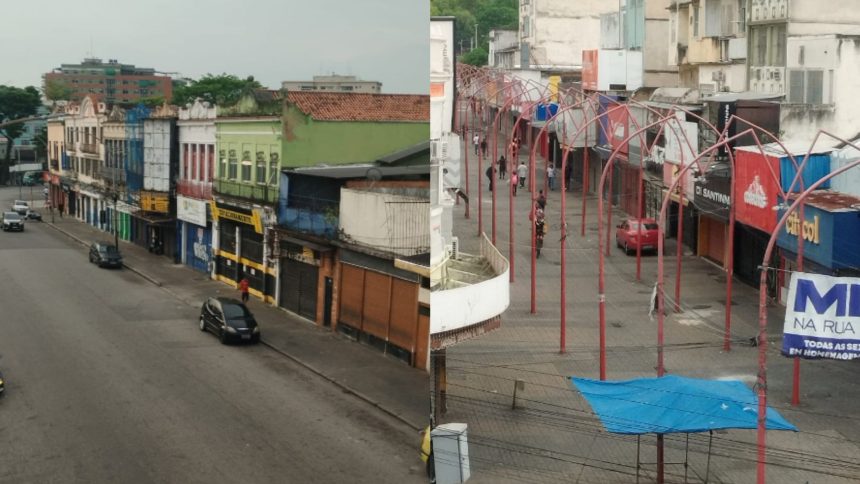 Comércio fechado e ruas vazias na Penha marcam o dia seguinte à operação policial 61 Comércio fechado e ruas vazias na Penha marcam o dia seguinte à operação policial