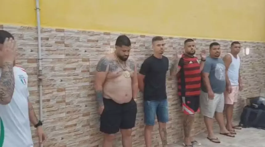 Churrasco da milícia termina com sete presos na Zona Oeste