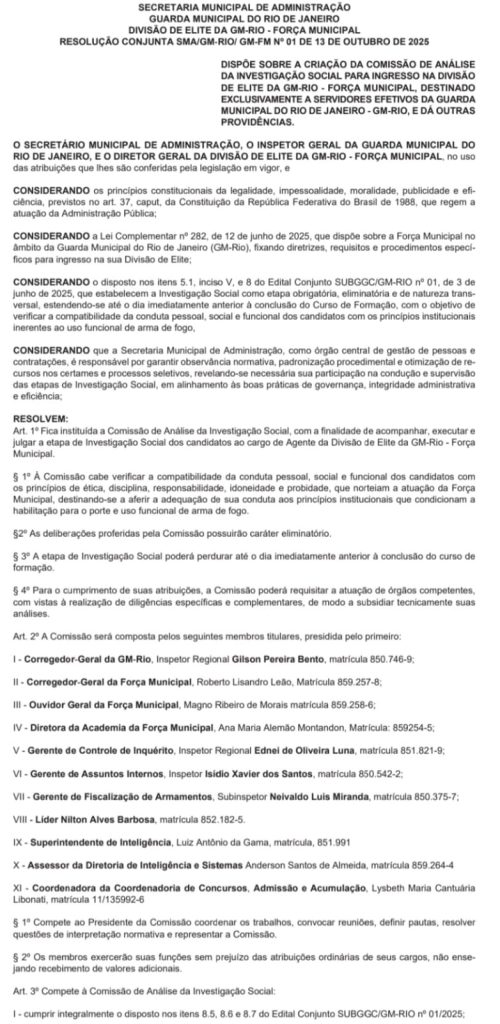 Prefeitura cria comissão para avaliar conduta de candidatos à Divisão de Elite da Guarda 62 Imagem do WhatsApp de 2025 10 15 as 07.33.27 30a64d0f