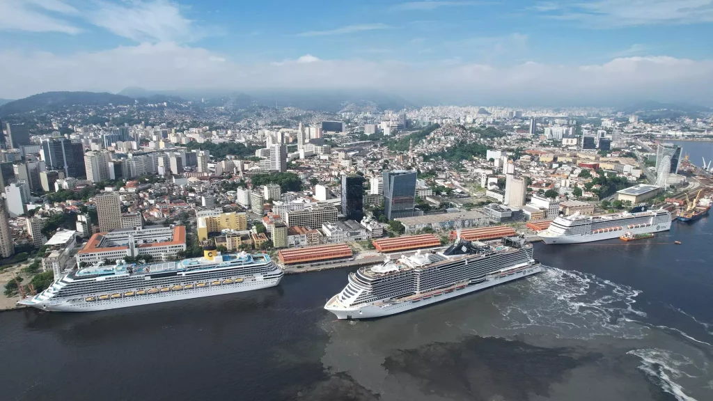 Temporada de cruzeiros chega ao Pier Mauá com expectativa de 240 mil visitantes