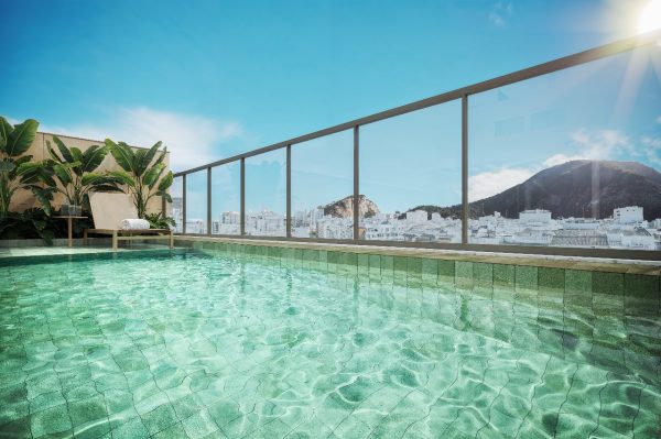 Piscina no terraço: o novo formato dos compactos combina moradia com o apelo turístico e a rentabilidade para investidores