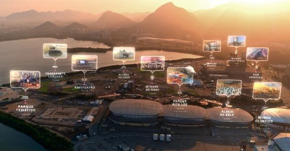 O projeto do Parque Imagine: segundo o projeto enviado por Paes à Câmara, a operação consorciada do empreendimento, assim como a do Autódromo e a de São Januário, terá o benefício do "mais valerá"