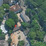 A localização do terreno no Leblon que a Prefeitura do Rio vai leiloar com o lance mínimo de R$ 29,38 milhões