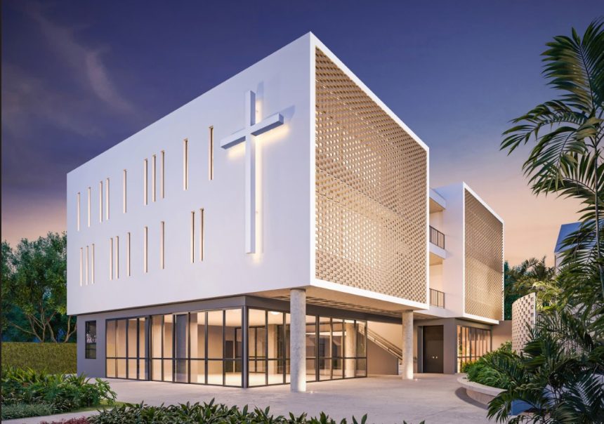 A Capela do Santíssimo, presente do empreendimento imobiliário Cores da Tijuca à vizinha Igreja de São Francisco Xavier e aos moradores locais
