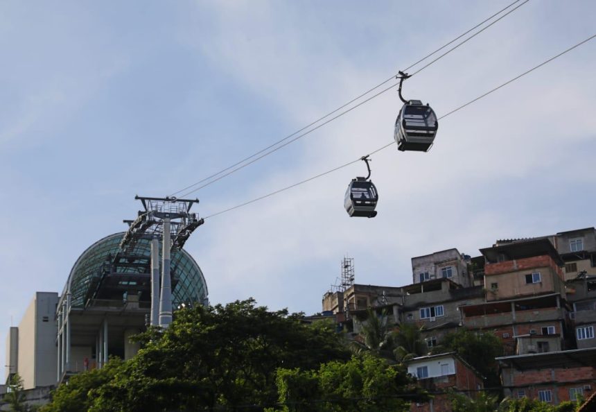 O Teleférico da Providência já fez 1,5 milhão de viagens desde a reinauguração e se consolidou como importante meio de transportes